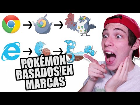 Folagor Reacciona POKÉMON BASADOS EN MARCAS FAMOSAS