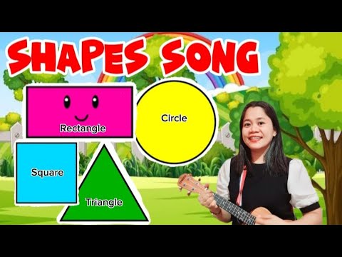 SHAPES SONG||Square and Circle||MathSong||Rhymes for Kids||Kids Song||Kinder, Grade1||Tr.Alpha