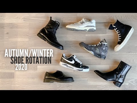 My shoe rotation autumn/winter 2020 / mens footwear / saint laurent paris, rick owens, jordan etc.