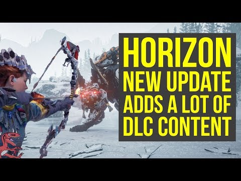 Horizon Zero Dawn DLC Content ADDED IN PATCH 1.40 & MORE NEW INFO! (Horizon Zero Dawn Frozen Wilds) Video