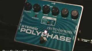 Video thumbnail for Electro Harmonix Stereo Polyphase Guitar Effects Pedal by Gear4music Guitars