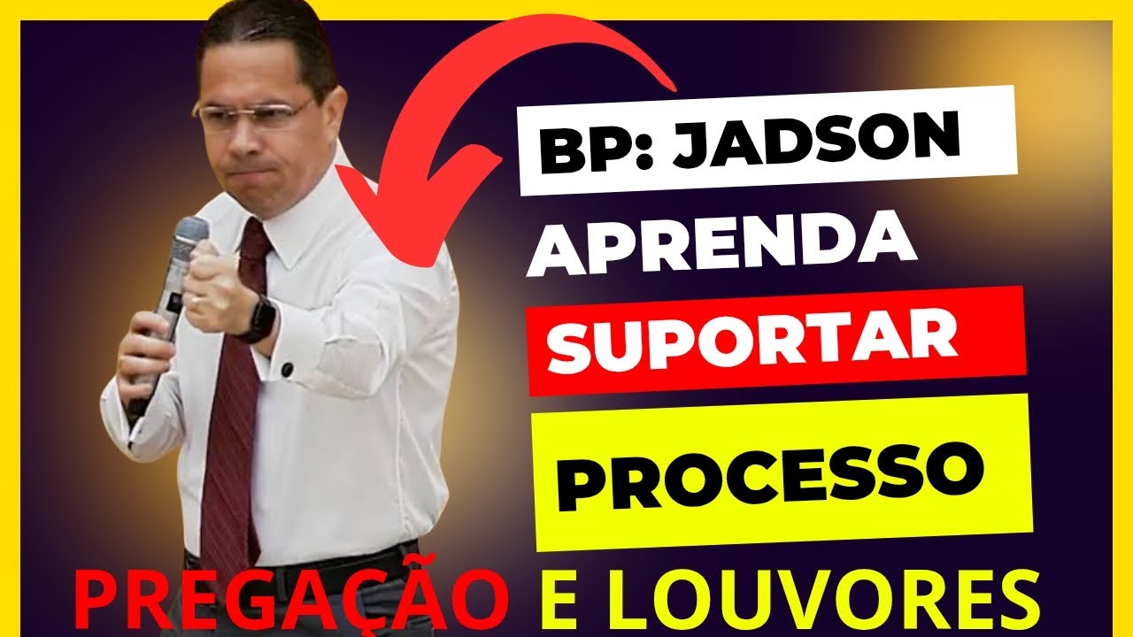Aprenda suportar o processo# BISPO JADSON.#pregação #bispojadson #reflexão #mensagemdedeus #fe #fyp