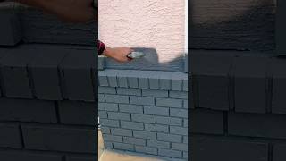Spray Painting Old Brick 🔥