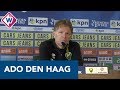 Persconferentie Fons Groenendijk in aanloop naar ADO Den Haag - PEC Zwolle - OMROEP WEST SPORT