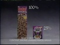 Total Raisin Bran 1990 Television Commercial Cereal