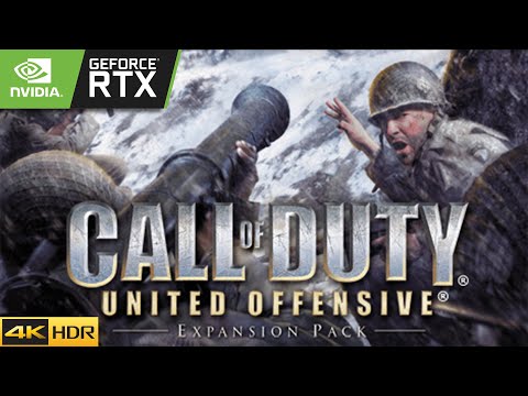 [Part 2/3] Call of Duty United Offensive Remastered Gameplay Walkthrough No Commentary 4K 60fps RTX