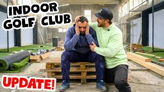 The Indoor Golf Simulator Build Isn’t Going To Plan!
