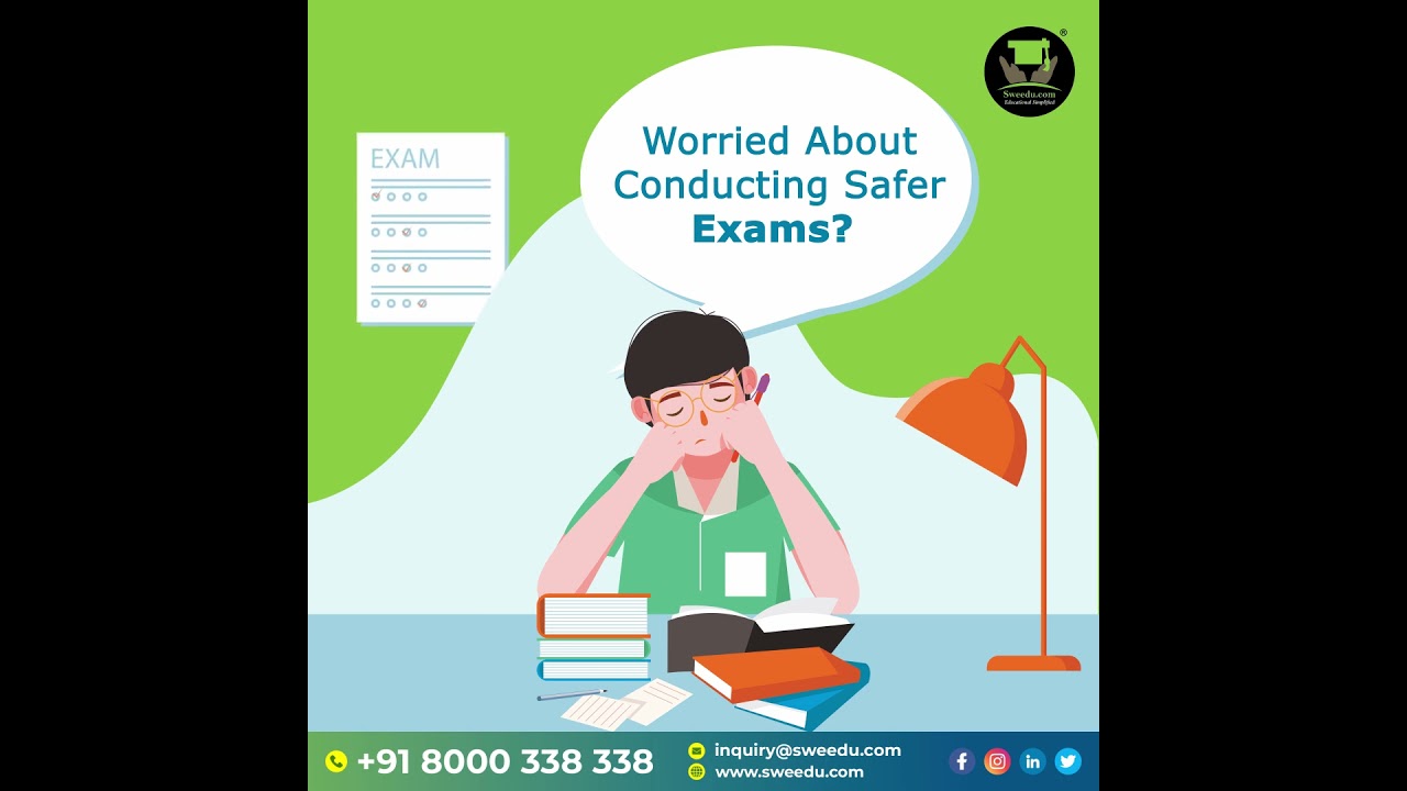 Online Exam Secure with Sweedu ERP software  #erp #education #schoolmanagementsoftware