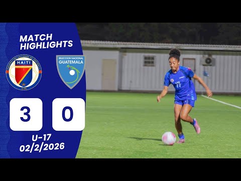 Haiti Vs Guatemala Women U-17 Qualifications Round 