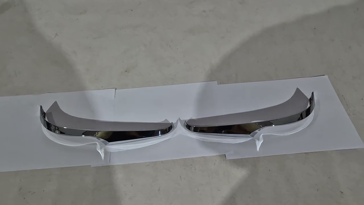 Накладки на Зеркала 2012-2021 (2 шт, Хром) Video 2