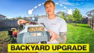 Full Backyard Upgrade Featuring ANTHBOT M9 Robot Lawn Mower