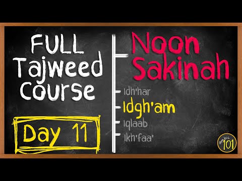 The BEST 30-day Program for Tajweed - DAY 11 | Arabic101