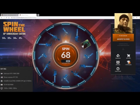 TheShadow RO - CrossFire West : Spin the Wheel - AK piece 4 / first attempt