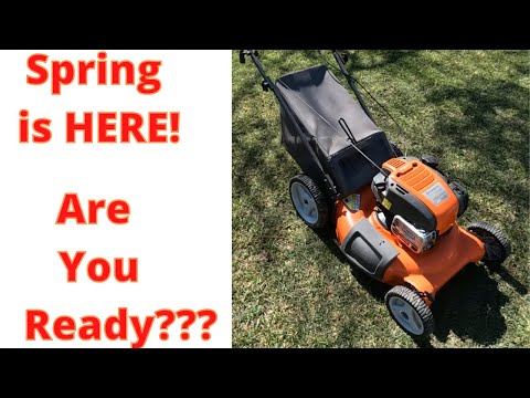 Pre-season Lawn Mower Maintenance.  Get it DONE!