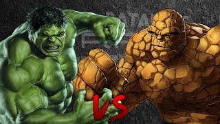 Hulk vs La Cosa. Épicas Batallas de Rap del Frikismo | Keyblade ft. ZetaEme