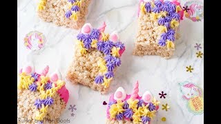 Unicorn Rice Krispies Treats