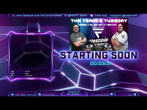 The Trance Tuesday "Summer-Chill-Special" - Live Mixed by Deejay-F