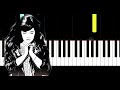 Indila - Love Story - Slow Easy Piano Tutorial