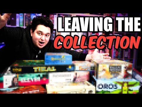 20 Board Games Leaving My Collection