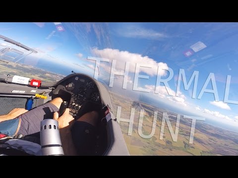 ASW 24 - Launch, thermalling, pattern and landing