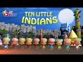 Ten Little Indians With Lyrics LIV Kids Nursery Rhymes And Songs HD