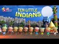 Ten Little Indians with Lyrics | LIV Kids Nursery Rhymes and Songs | HD