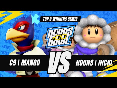 Nouns Bowl 2025: C9 | Mang0 (Falco) vs Nouns | Nicki (ICs) - SSBM Singles Top 8 Winners Semis