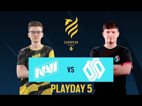 NA'VI vs Team BDS // Rainbow Six European league 2021 - Stage 1 - Playday #5