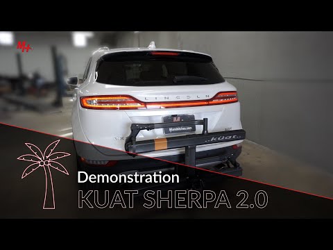 How to use a Kuat Sherpa 2.0 Hitch Bike Rack