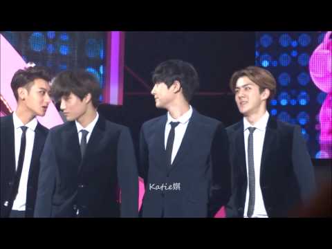 [fancam] 141213 EXO Asia's Most Popular Group @ 8th MIGU Music Awards (Sehun focus)