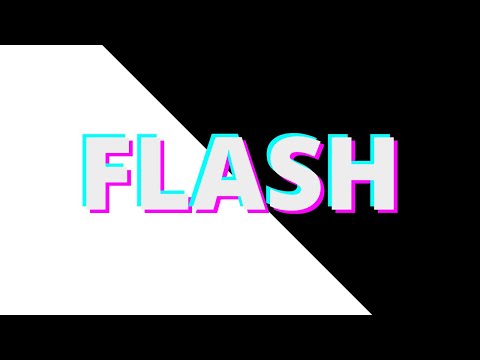 Flashing White and Black Lights | Fast Flashing LED Light (10 Hours)