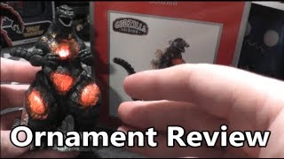 Burning Godzilla Light & Sound 2010 Ornament Review - The No Swear Gamer