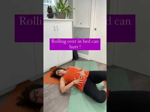 Round Ligament Pain During Pregnancy #prenatalyoga #pregnancyache