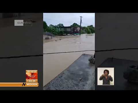 Daños del huracán Melissa en el oriente de Cuba