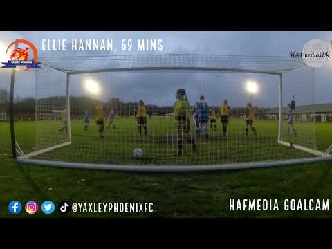 Yaxley Phoenixs vs Fakenham Town Ladies - Ellie Hannan goal
