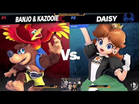 Smash Ultimate @ UCI #32 - SoulX (Daisy) vs Jingen (Banjo) [W. Quarters]