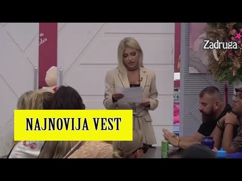 Zadruga 6   VELIKI ŠEF SE HITNO OGLASIO! Ovaj zadrugar direktno nominovan za izbacivanje!