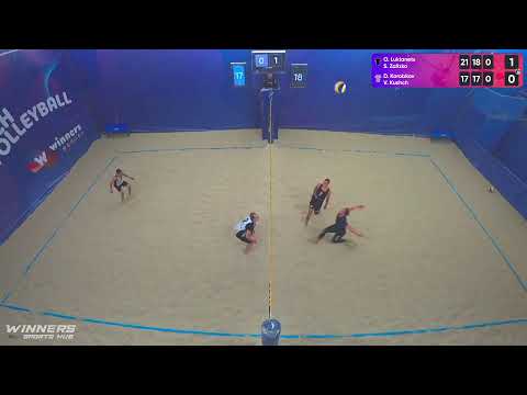 12:20 O. Lukianets / S. Zalizko - D. Korobkov / V. Kushch 21.06.2022 | Winners Beach Volleyball