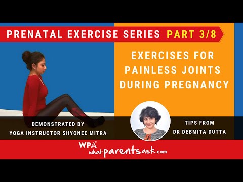 Prenatal exercise classes - Part 3 of 8 - Exercise for painless joints in pregnancy
