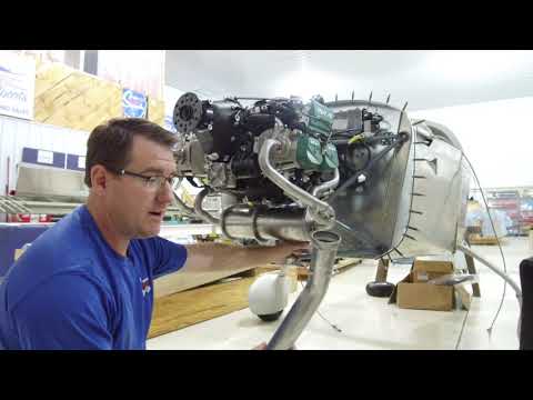 Rotax 912iS Sling 2 Exhaust Install
