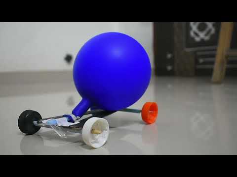 How To Make Fastest Balloon Powered Car For Kids - बैलून पावर्ड कार कैसे बनाते हैं