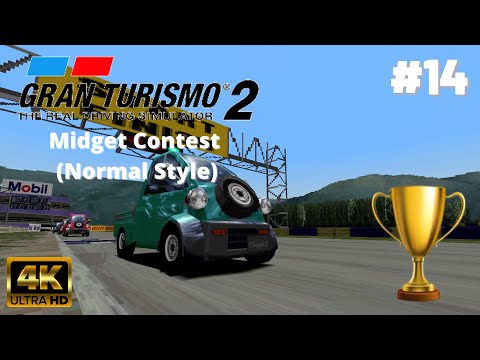 Gran Turismo 2 [Mod][4K60]  - Part #14 - Midget Contest (Daihatsu)