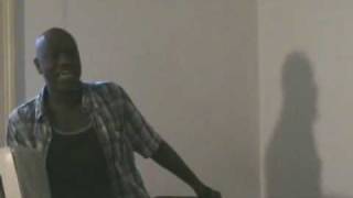 Elijah Pringle 2, Panoramic Poetry 8/1/10, African American Art, October Gallery