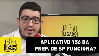 Aplicativo 156 da Prefeitura de São Paulo