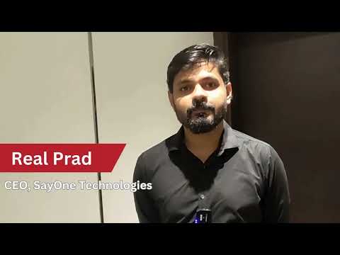 Real Prad from SayOne Technologies shares his learnings from nasscom Insights Day in Cochin