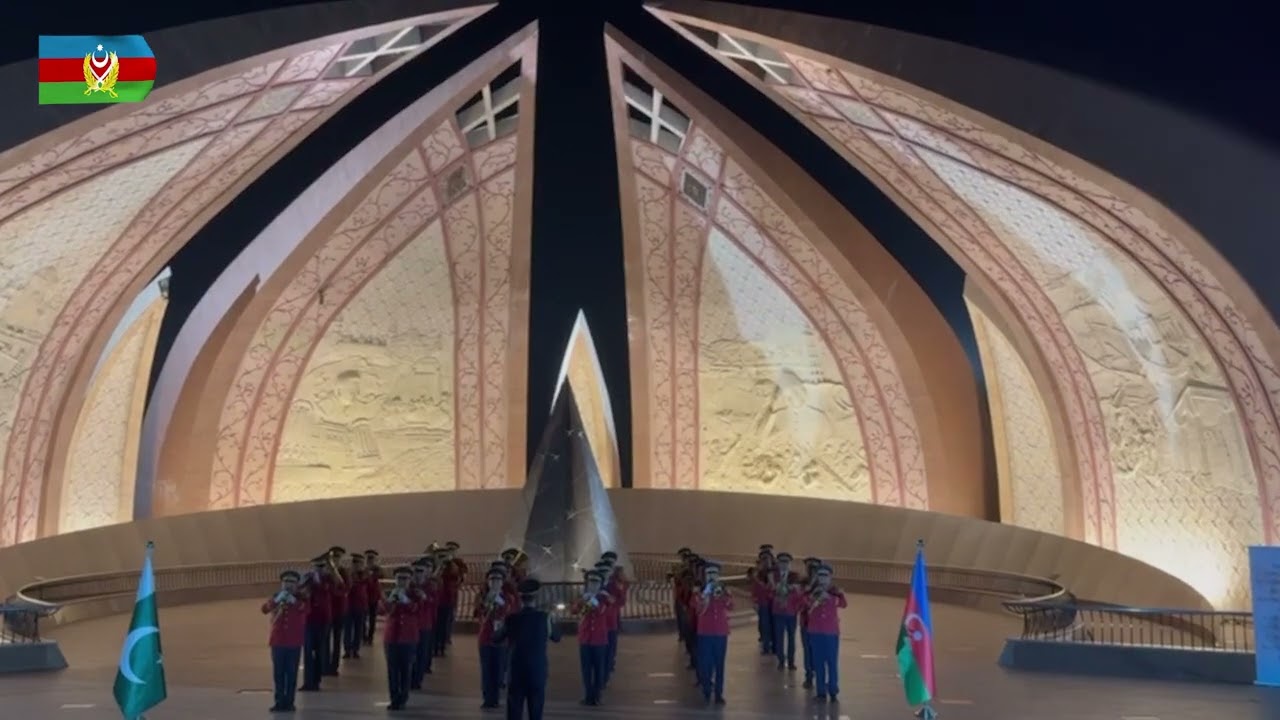 Hərbçilərimiz Pakistandakı hərbi paradda VİDEO