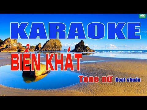 Karaoke Biển Khát - Mỹ Linh - Karaoke Hoàng Đỉnh – Karaoke Beat chuẩn full Band