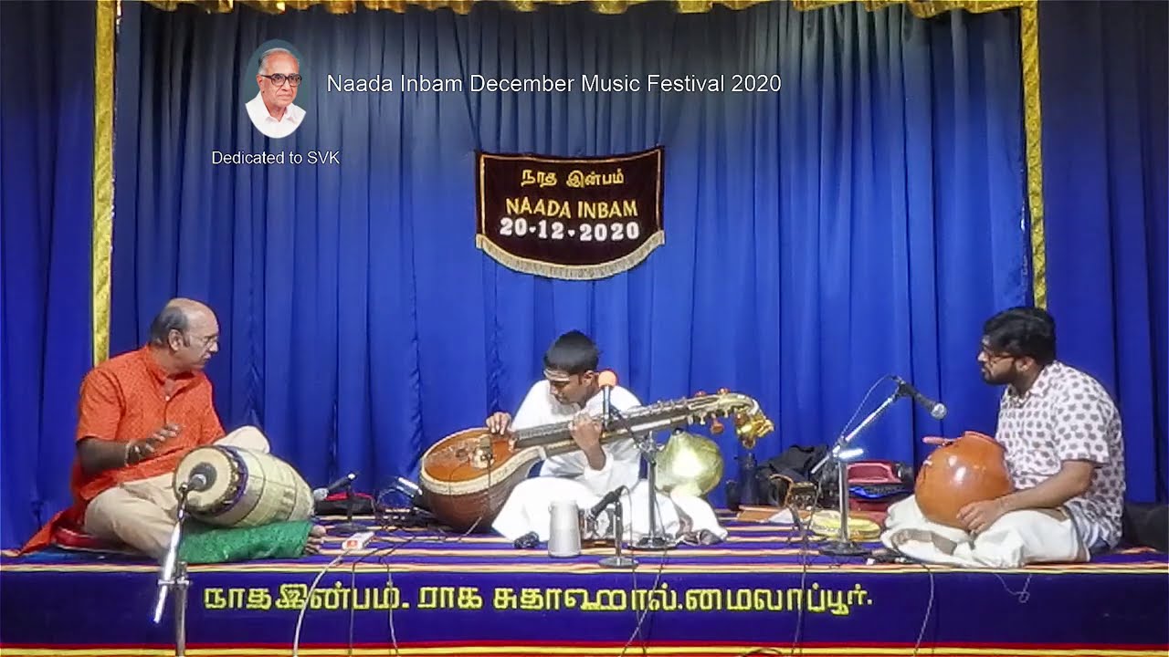 Vidwan Ramana Balachandhran for Naada Inbam December Music Festival 2020