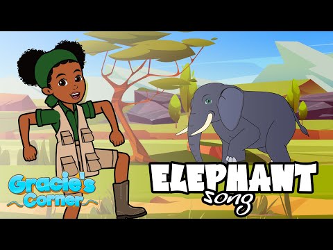 Elephant Song | An Original Song by Gracie’s Corner | Nursery Rhymes + Kids Songs