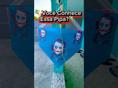 Pipa Vandinha ou Cachorro Louco Adaptada? #kiteflying #pipa #pipacombate #kite #pipas #pipeiro